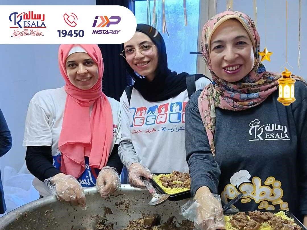 متطوعي رسالة قرروا يخففوا الحمل عن أهالي المرضي بمستشفى الدمرداش