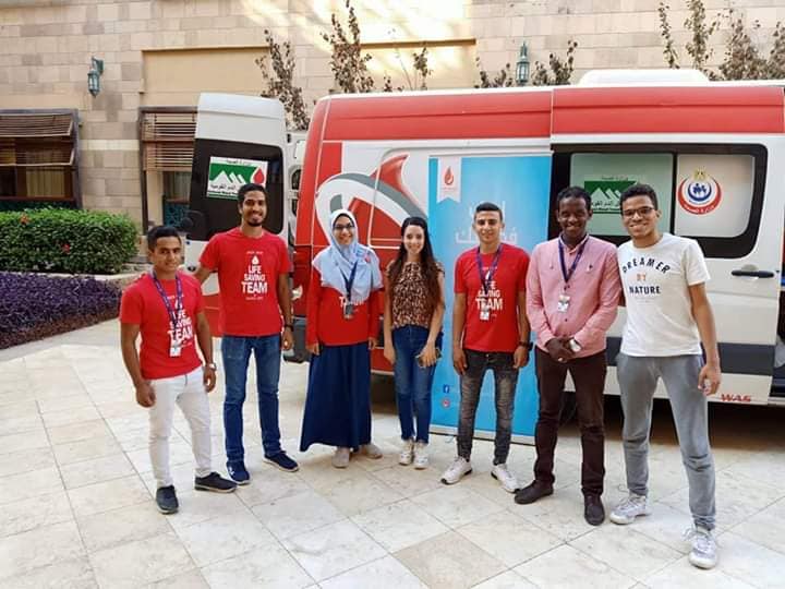 نشاط انقاذ الحياة التبرع بالدم