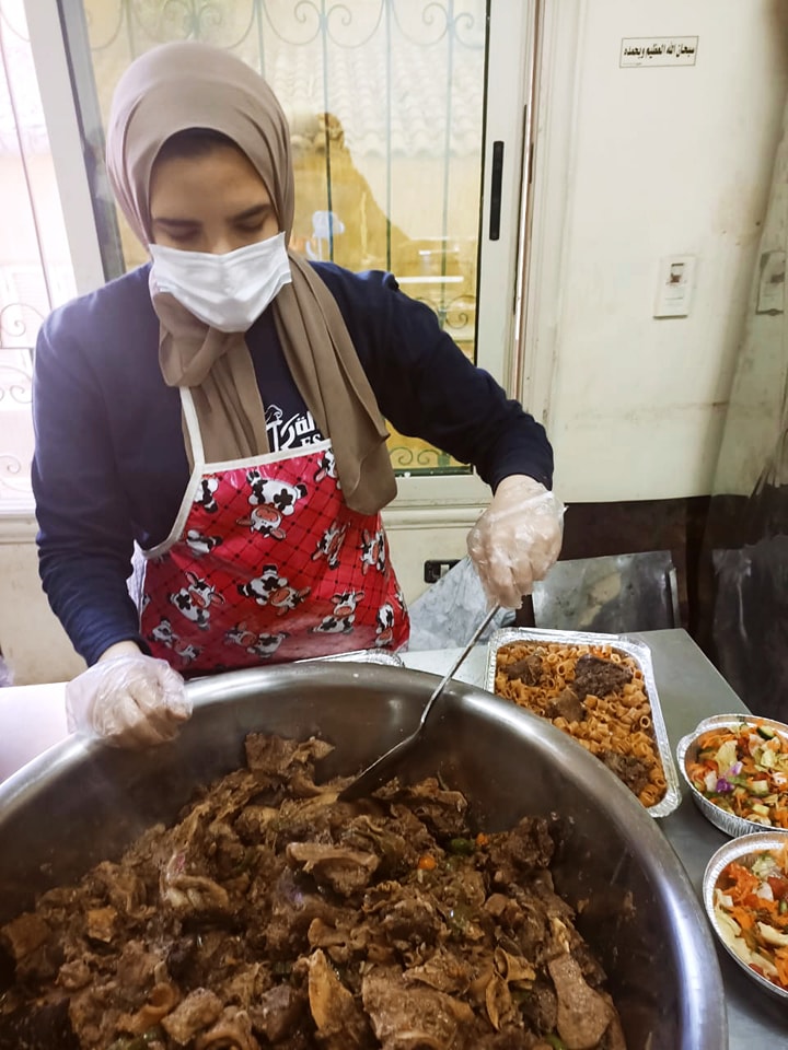 وجبات إطعام غذائية من جمعية رسالة لاهالي أبو رجيلة